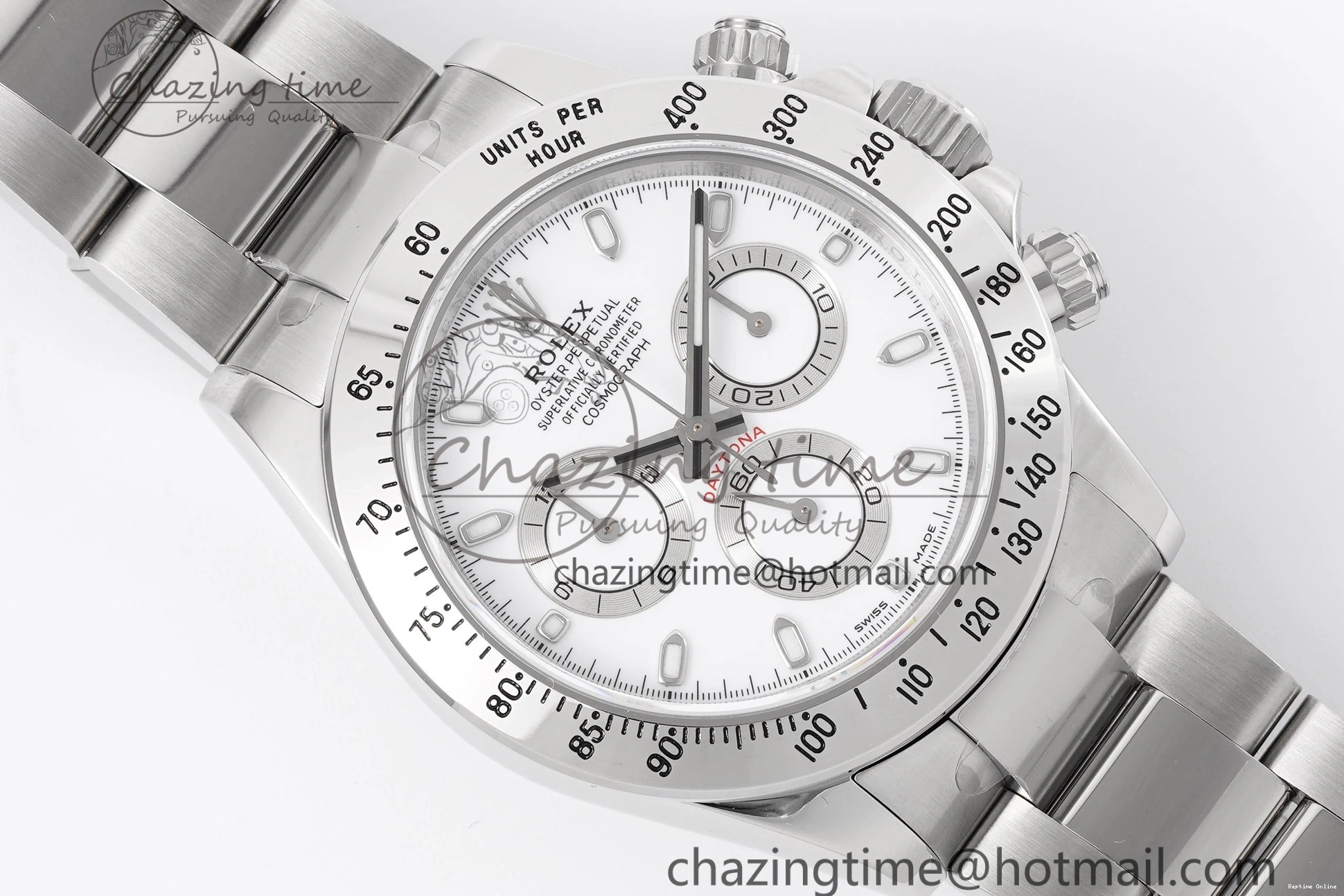 0210 AllSeason Daytona 116520 KING 1:1 Best Edition White Dial on SS Bracelet SH 1913